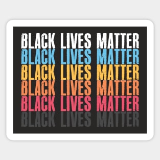 Black Lives Matter /// Vintage Style Typography Design Sticker